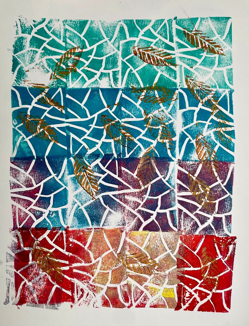 My project for course: Sketchbooking with Handmade Stamps 1
