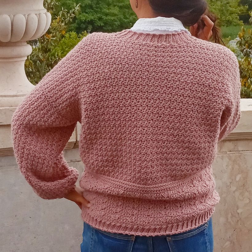 Meu projeto do curso: Crochê: design e confecção de roupas com estilo romântico 16