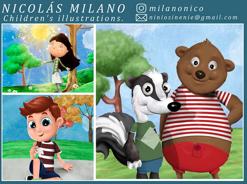 Busco ilustrador/ilustradora de cuentos infantiles en ARGENTINA 1