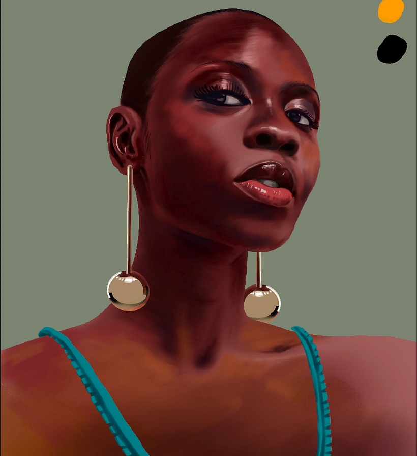 Character with this simple background I really love