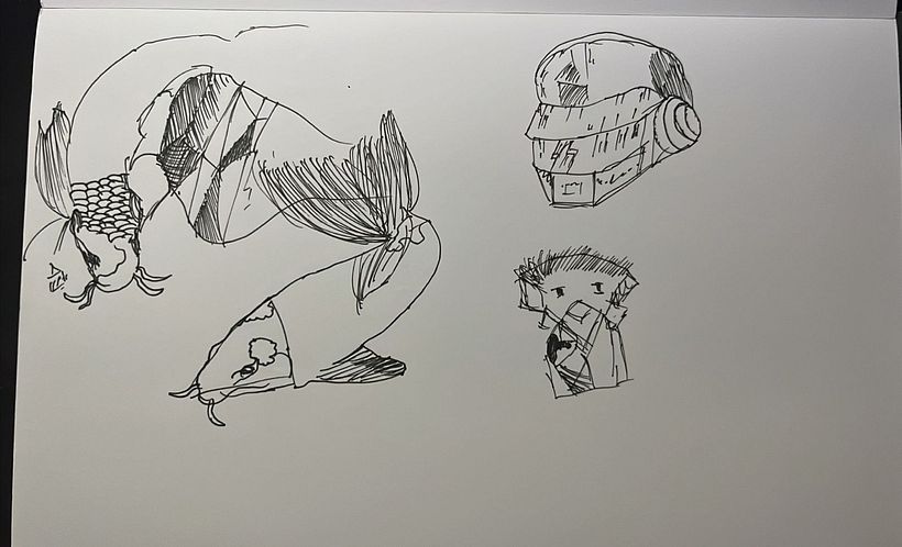 My project for course: Daily Sketching for Creative Inspiration 1