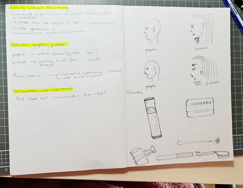 Evoking without describing