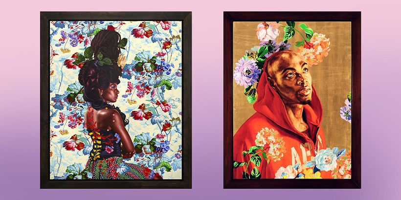 Portrait of Natasha Zamor & Portrait of a Florentine Nobleman