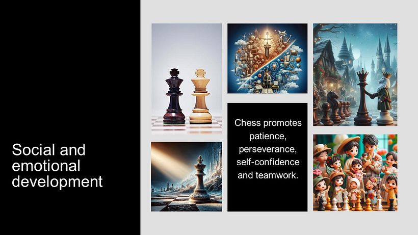 Creating Presentations with AI: How chess can improve children's development and skills 6