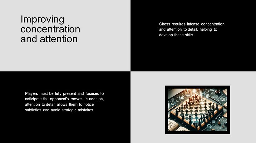 Creating Presentations with AI: How chess can improve children's development and skills 8