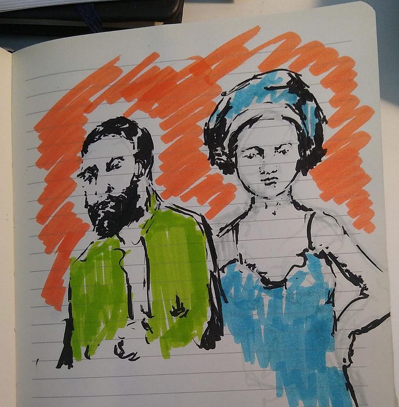 My project for course: Intro to Portrait Sketching: Draw in Real-Time 1