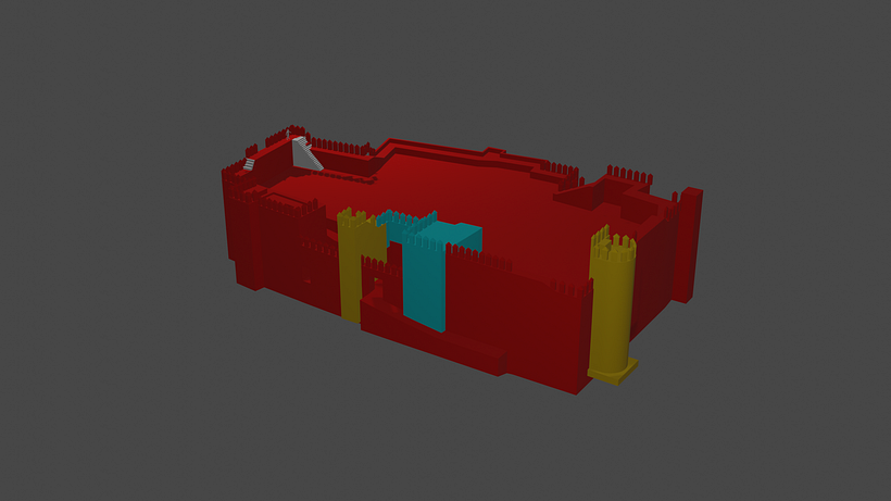 Blocking castillo época árabe