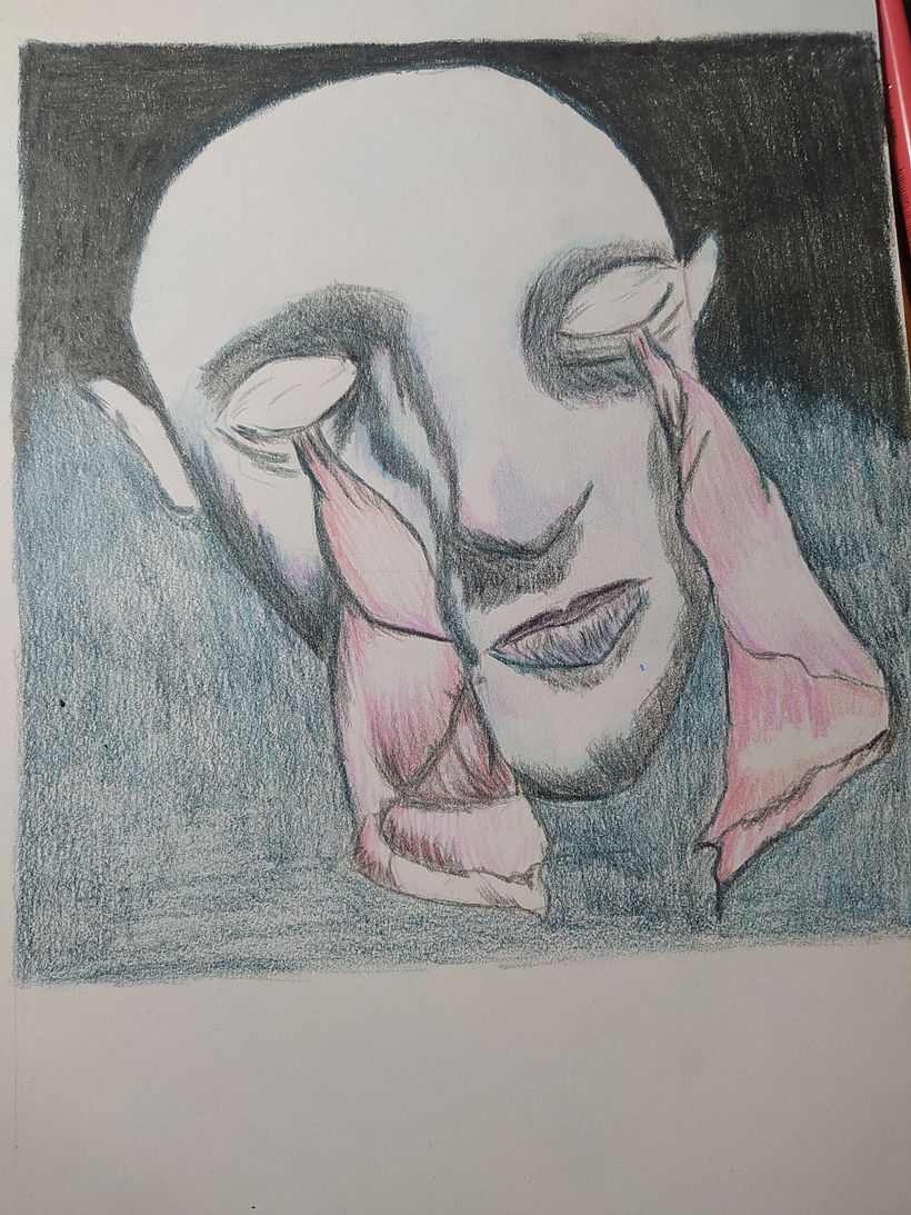 Mi proyecto del curso: Retrato creativo en claroscuro con lápiz 2