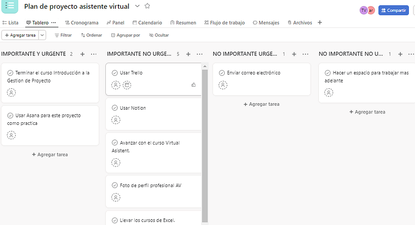 Mi proyecto del curso: Introducción a la gestión de proyectos 3