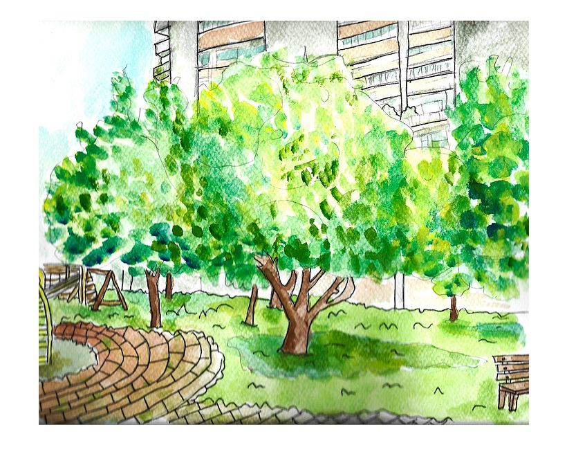Mi proyecto del curso: Pintura de acuarela: Colorea escenarios y ambientes vivos  5