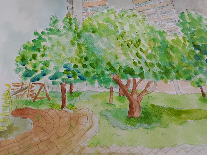 Mi proyecto del curso: Pintura de acuarela: Colorea escenarios y ambientes vivos  4