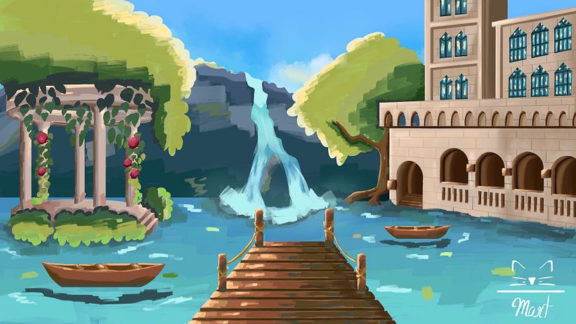 Mi proyecto del curso: Concept Art: introducción al diseño de escenarios 3