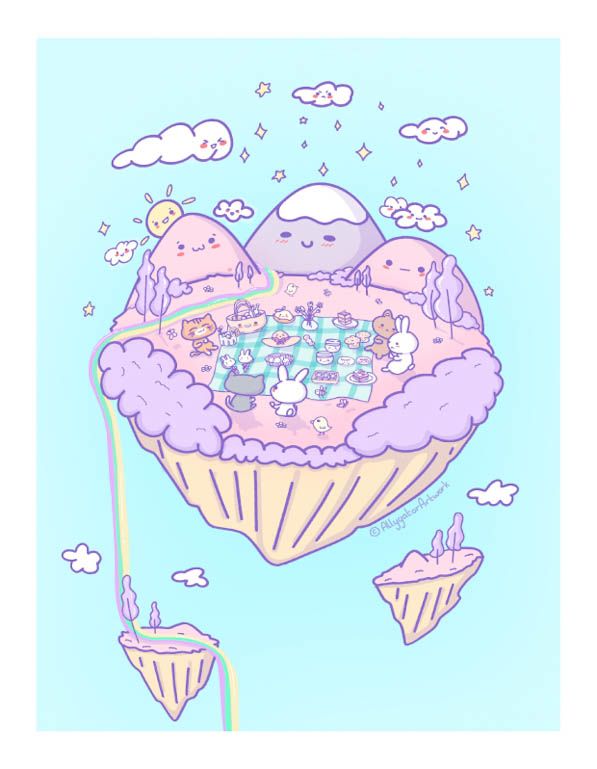 My project for course: Designing Kawaii Worlds: Spread Joy Through Illustration 2