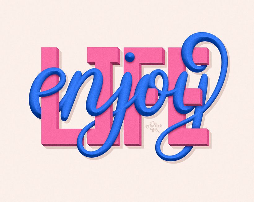 Intertwined Lettering 2
