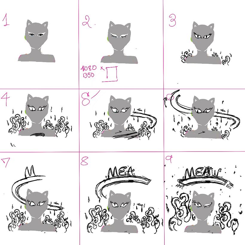 Mi proyecto del curso: Animación con técnicas mixtas en Procreate 3