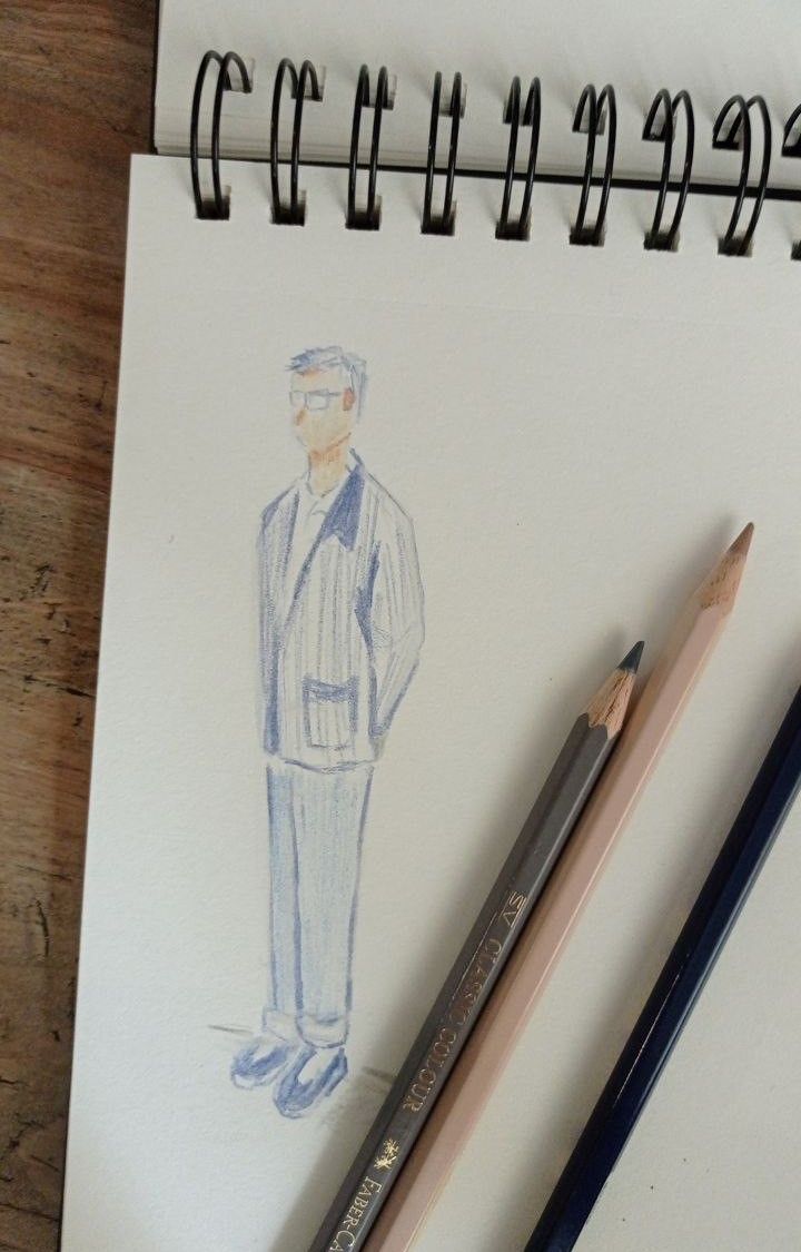 Mój projekt z kursu: Ilustrowanie kolorowymi kredkami w szkicowniku 2