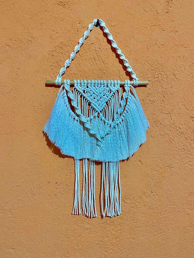 Mi proyecto del curso: Macramé: nudos básicos y complejos 1
