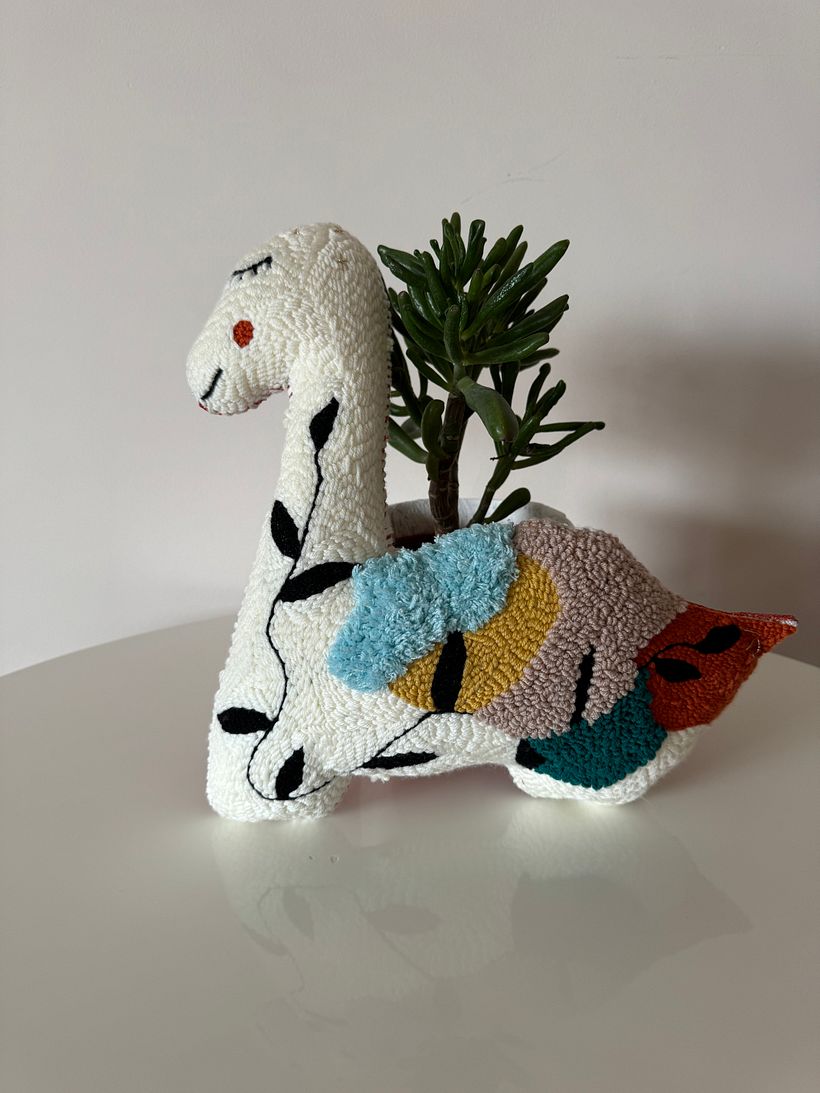 Mi proyecto del curso: Técnicas de punch needle para crear animales de peluche 2