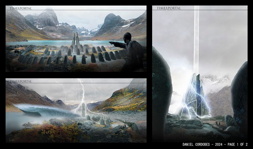 Montaje de tres imágenes representativas del proyecto