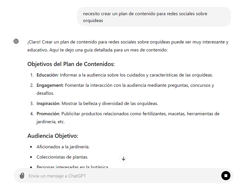 Mi proyecto del curso: Usar Chat GPT para trabajar 3