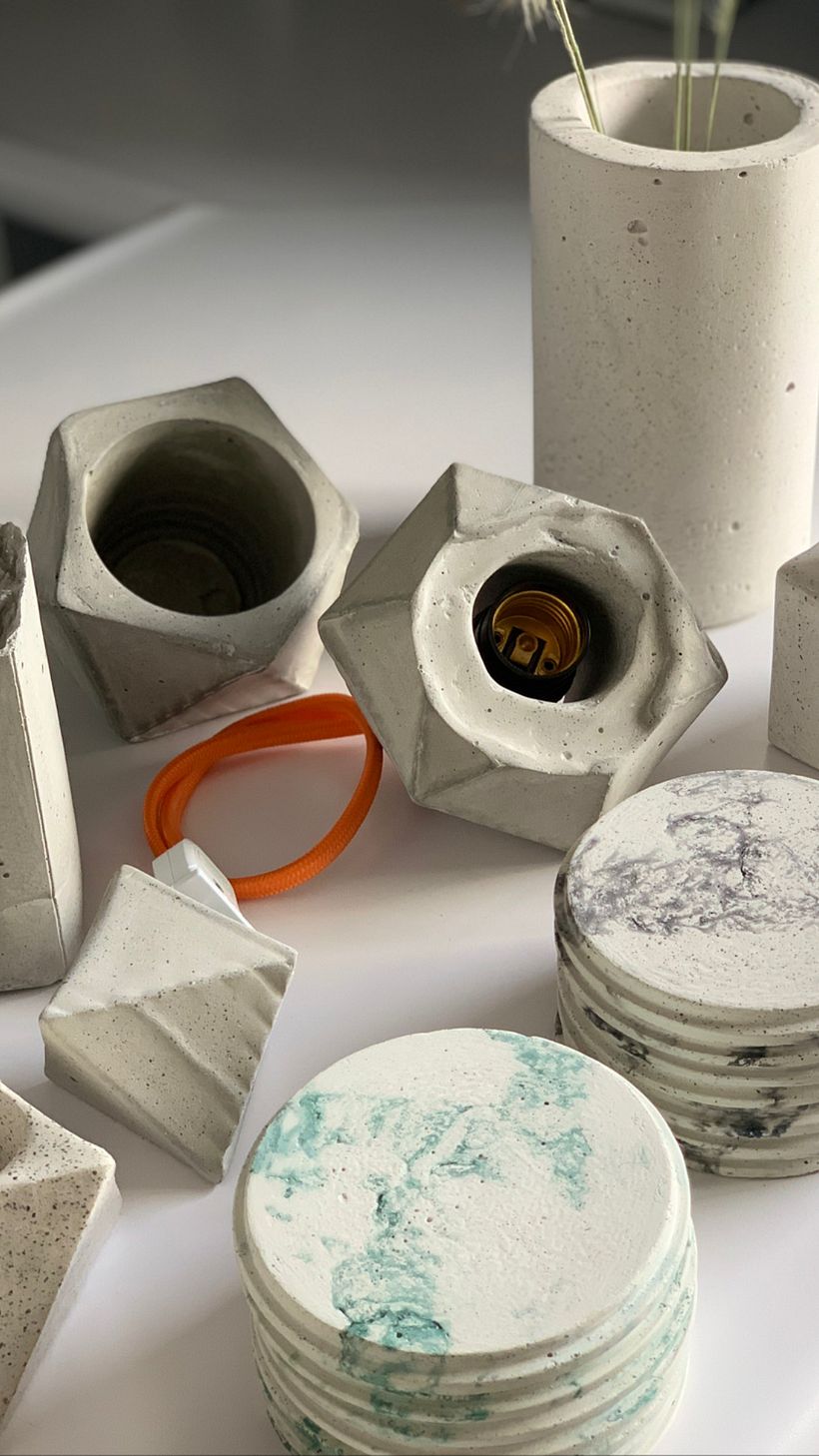 Mi proyecto del curso: Creación de muebles en concreto para principiantes 1