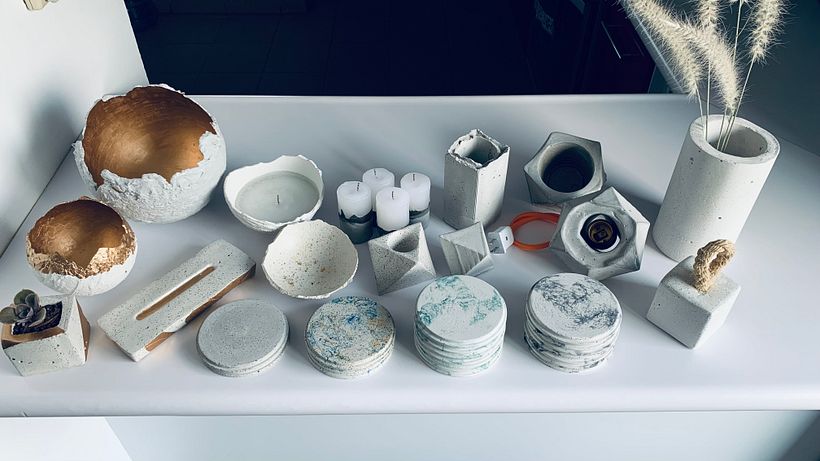 Mi proyecto del curso: Creación de muebles en concreto para principiantes 14