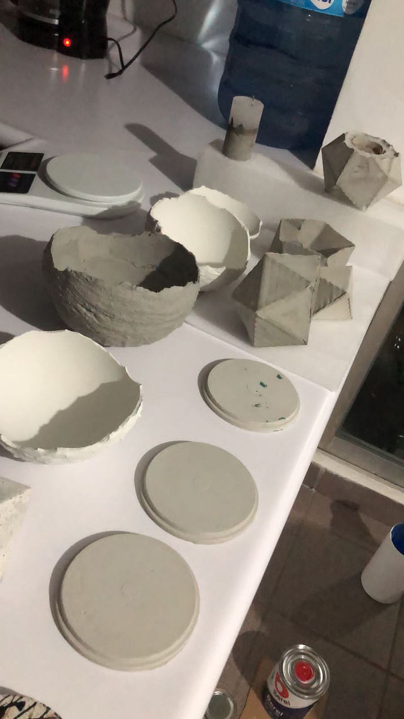 Mi proyecto del curso: Creación de muebles en concreto para principiantes 15