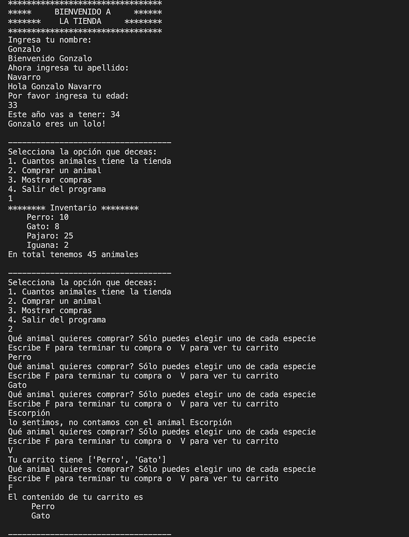 Mi proyecto del curso: Introducción a la programación con Python 1