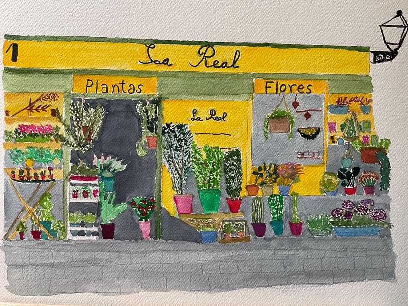 Mi proyecto del curso: Ilustración urbana en acuarela: retrata tu ciudad 1