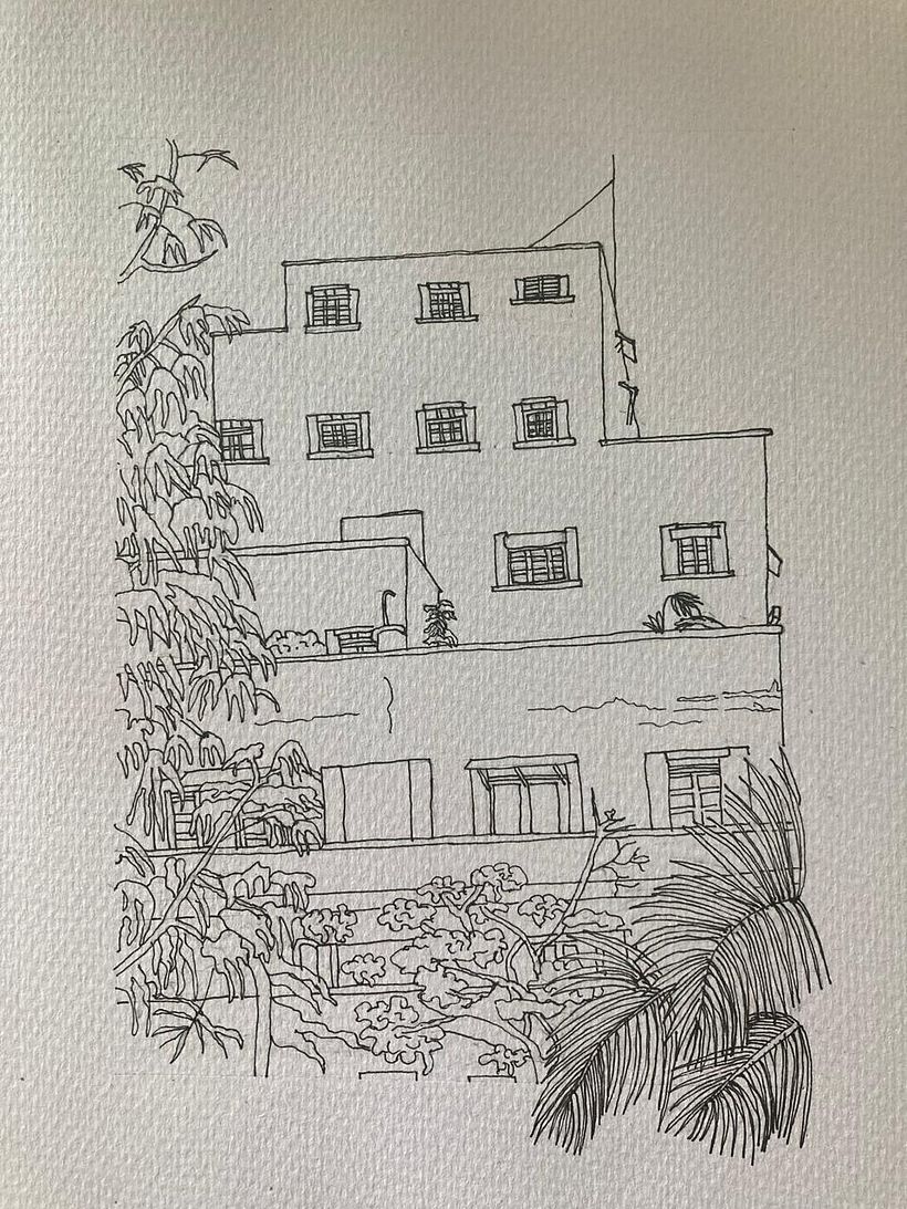 Mi proyecto del curso: Ilustración urbana en acuarela: hagamos visibles nuestra ciudad 3