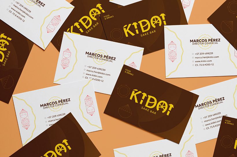 Kidoi | Sake Bar Branding 9