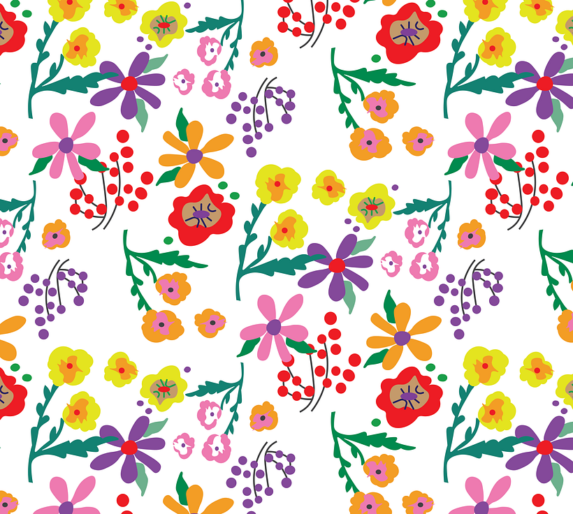 My project for course: Textile Pattern Design for Home Interiors  1
