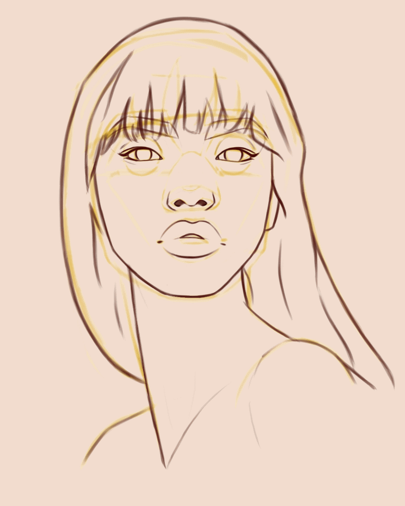 Digital Portrait Process 