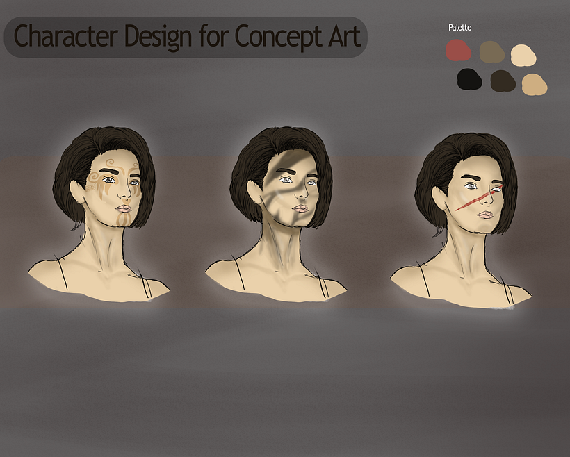 My project for course: Character Design for Concept Art 5