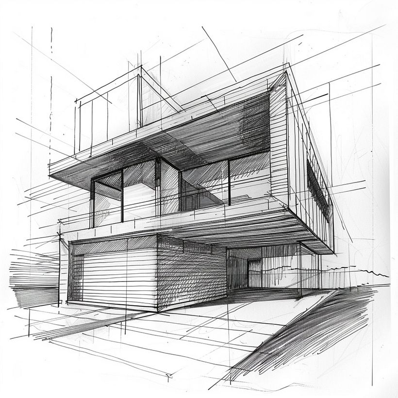 Illustration / Sketches / Architecture 2