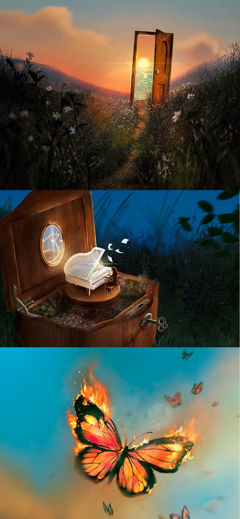 Illustrations for singles