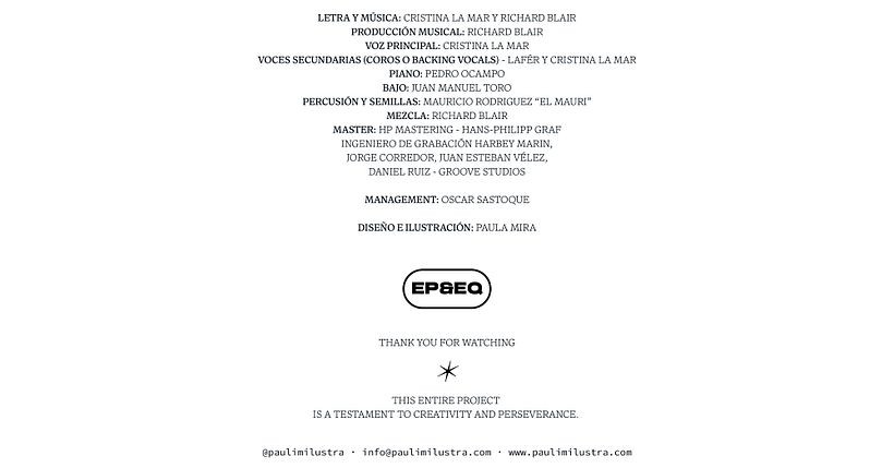 LP Cover Design - Cristina La Mar 9