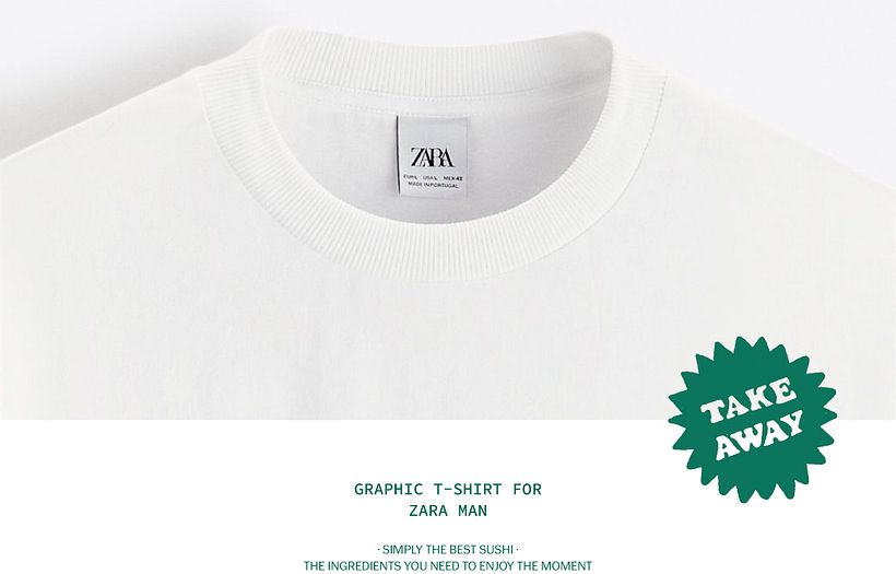 Sushi T-shirt for ZARA MAN 2