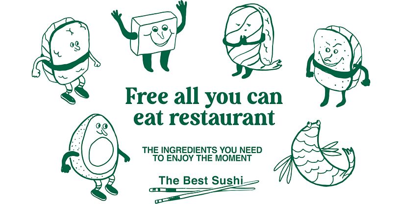 Sushi T-shirt for ZARA MAN 4