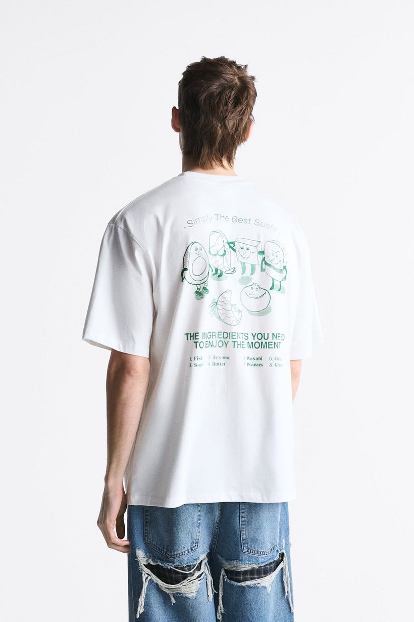 Sushi T-shirt for ZARA MAN 7