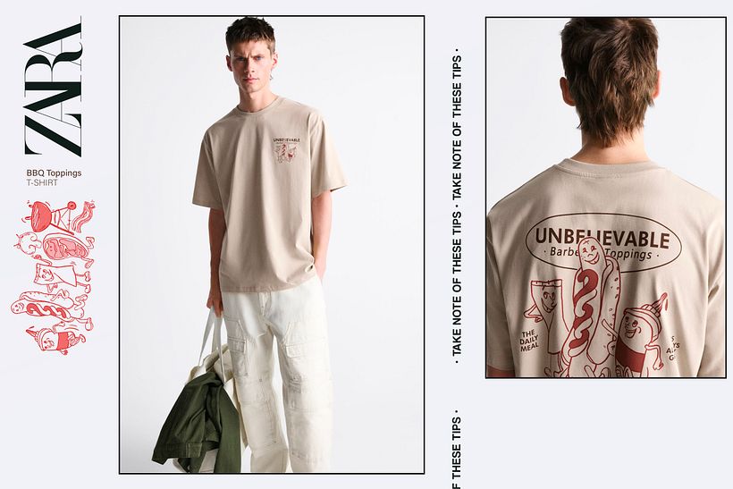 Barbecue T-Shirt for ZARA MAN 1