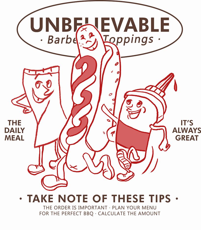 Barbecue T-Shirt for ZARA MAN 3