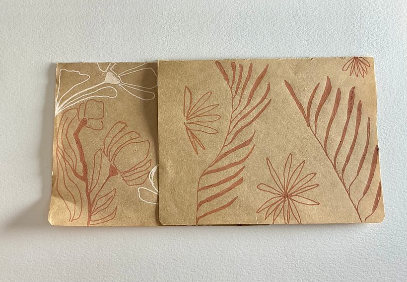 My project for course: Botanical Patterns in a Sketchbook: Conquer the Blank Page - Ilustración tradicional