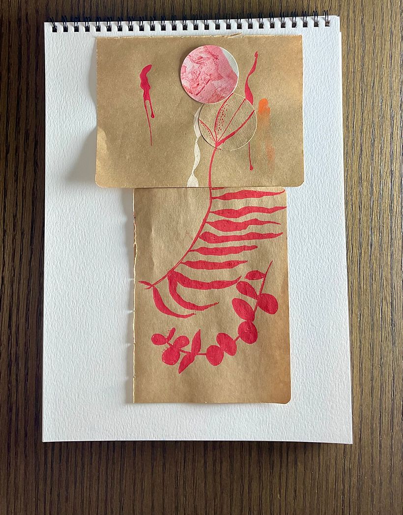 My project for course: Botanical Patterns in a Sketchbook: Conquer the Blank Page - Ilustración tradicional