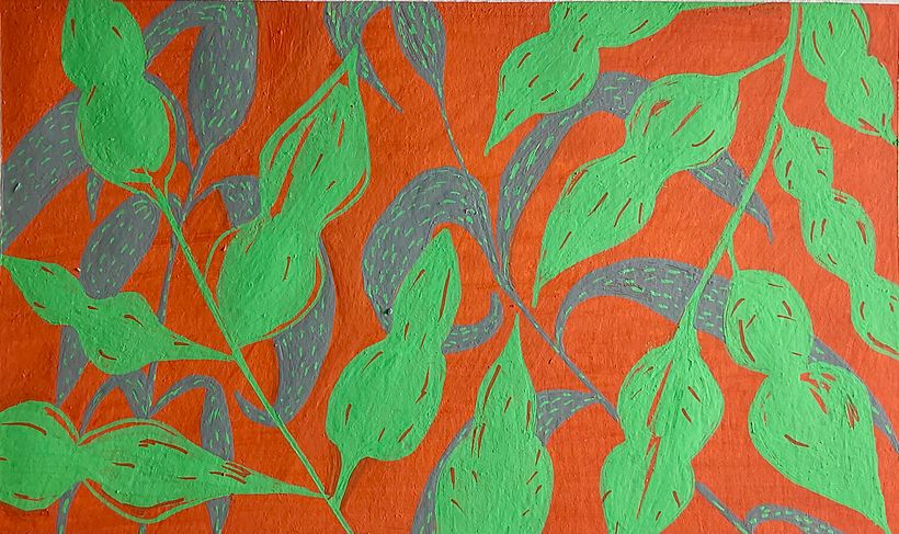 My project for course: Botanical Patterns in a Sketchbook: Conquer the Blank Page - Ilustración tradicional