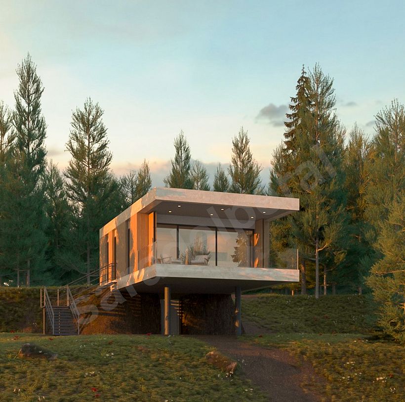 3D exteior render