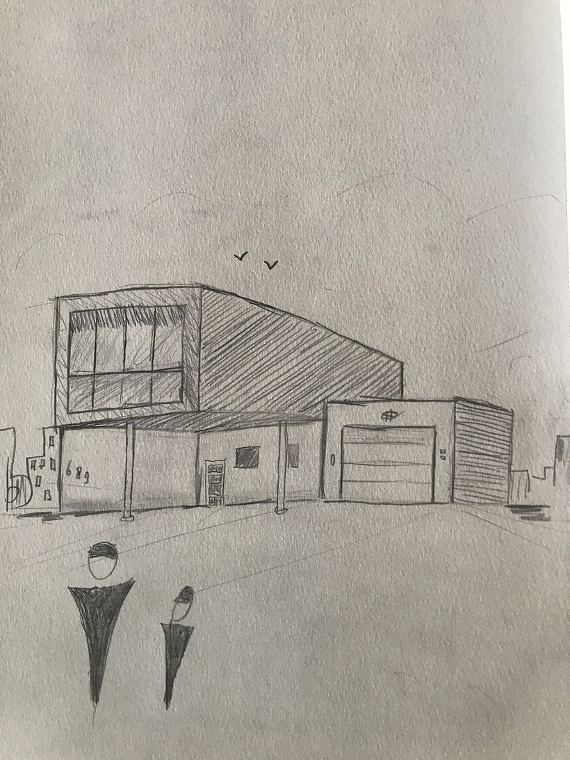 Mon projet du cours : Dessin architectural : penser avec le stylo et le papier 1
