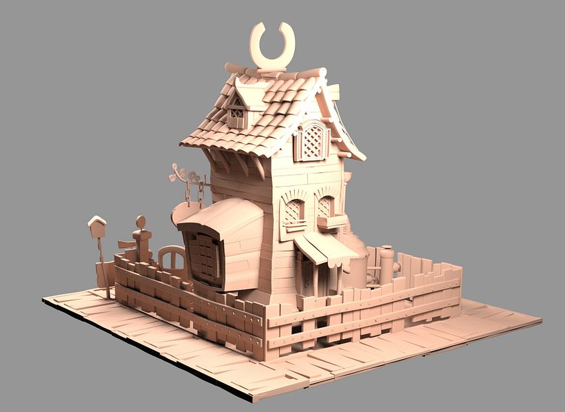 My project for course: Creation of 3D Scenes from Scratch in Maya 13