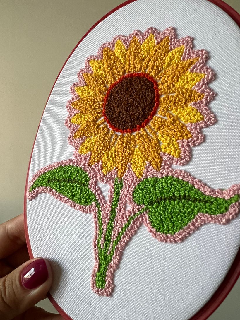 Pieza terminada, close up