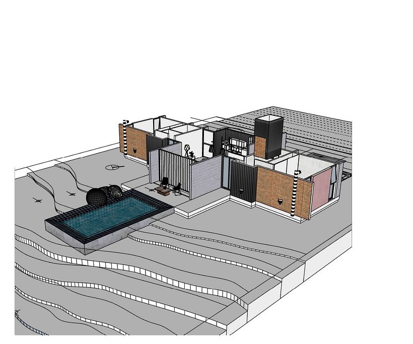 My project for course: Digital Illustration of Architectural Projects 8